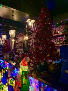 Christmas themed bar in D.C.